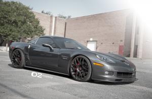 Chevrolet Corvette Z06 MB1 by D2Forged 2012 года